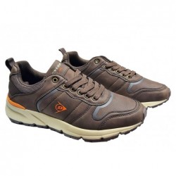 Deportivo Casual Moda Joven Marrón. Dunlop