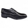 Zapato Negro En Piel Hombre Vestir. Dj Santa