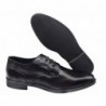 Zapato Negro En Piel Hombre Vestir. Dj Santa