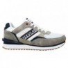Dunlop Zapatilla Deportiva Blanca Casual Moda Joven