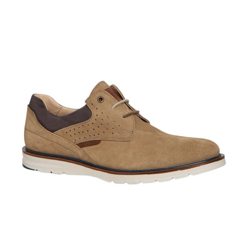 Dj Santa Zapato Sport Hombre Piel Serraje