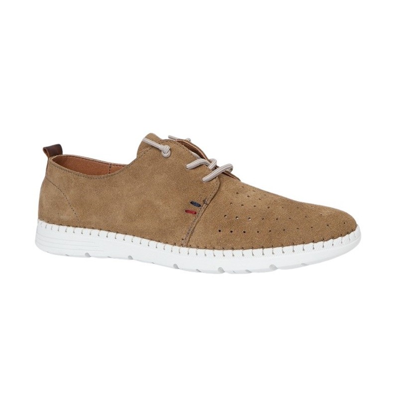 Casual Moda Hombre Piel Serraje Mushroom. Dj Santa