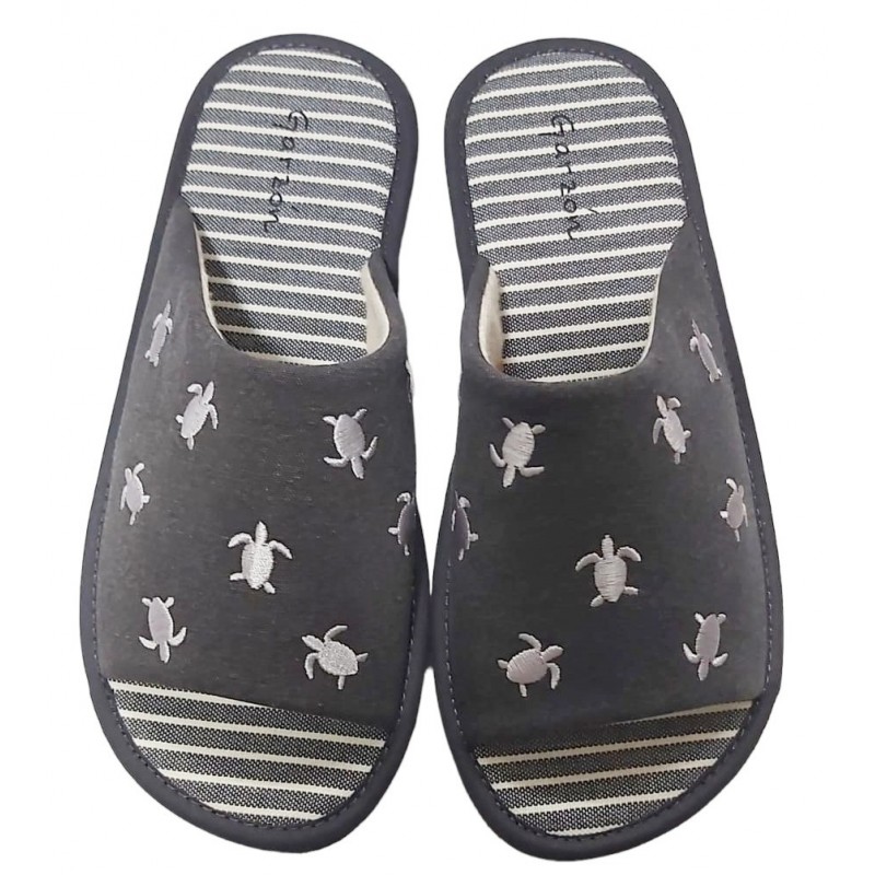 Garzón Zapatilla Casa Especial Parquet "Diseño Tortugas"