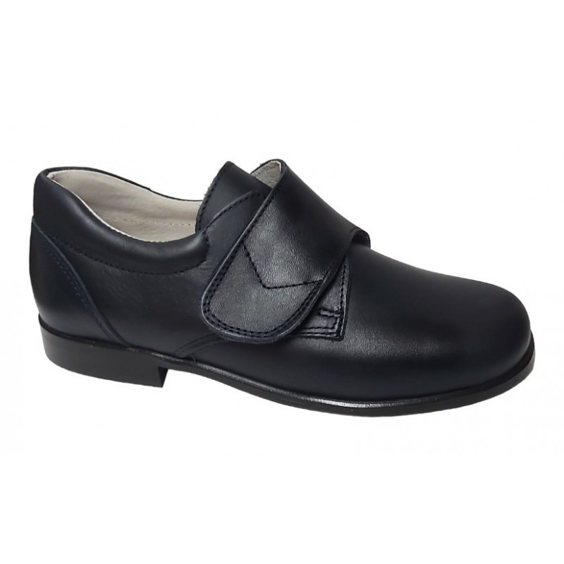 Zapato Comunión-Ceremónia de Niño Piel Azul.