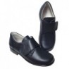 Killos. Zapato Comunión-Ceremonia Niño Con Velcro Piel Azul.