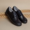 Killos. Zapato Comunión-Ceremonia Niño Cordón Piel Azul.
