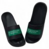 Benetton Sandalia Verano Chancla Negro Hombre