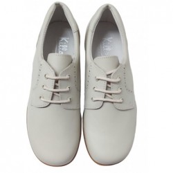 Killos. Zapato Comunión-Ceremonia Niño Cordón Piel Azul.