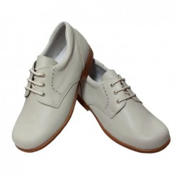 Killos. Zapato Comunión-Ceremonia Niño Cordón Piel Azul.