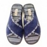 Zapatilla de Casa Hombre Toalla Marino.