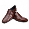 Zapato Ancho Piel Caoba Almansa Clásico Tallas Especiales
