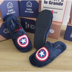 Zapatillas Casa de Hombre "Cap.América". Garzon