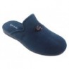 Garzon. Zapatilla Clásica Hombre Azul Suave y Calentita