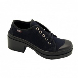 Zapato Lona Negro Joven...