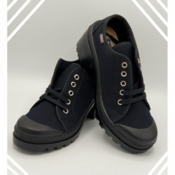 Zapato Lona Negro Joven .Diurley