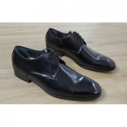 Zapato Elegante Novio Gran Calidad Todo Piel Florentic Negro. Zapato de Hombre de Vestir