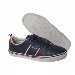 Sneakers Zapatilla Casual Hombre Marino-Rojo. United Colors Of Benetton .