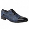 Fenatti Almansa Original Zapato Novio Todo Piel Charol Azul