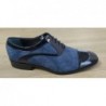 Fenatti Almansa Original Zapato Novio Todo Piel Charol Azul