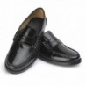 Zapato Castellano Suela De Goma Hombre Piel Florentic Negro.