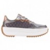 Sneaker Mujer Ixia Plomo Plantilla Confort. Yumas