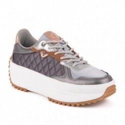 Sneaker Mujer Ixia Plomo...