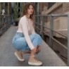 Yumas Bota Sport Casual Mujer Con Plataforma