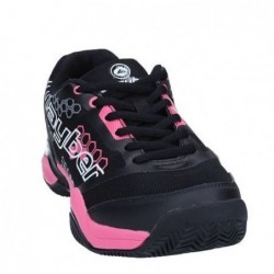 Zapatilla Padel Mujer Negro-Fuxia. Jhayber