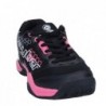 Zapatilla Padel Mujer Negro-Fuxia. Jhayber