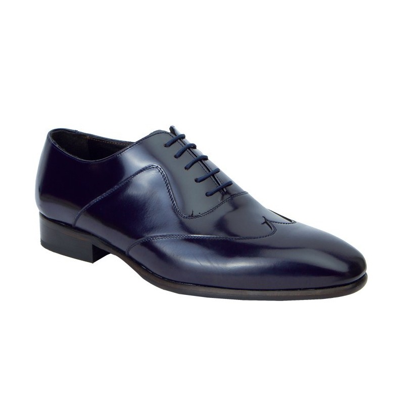 JR Almansa Zapato Elegante Ceremonia Piel Florentic Azul