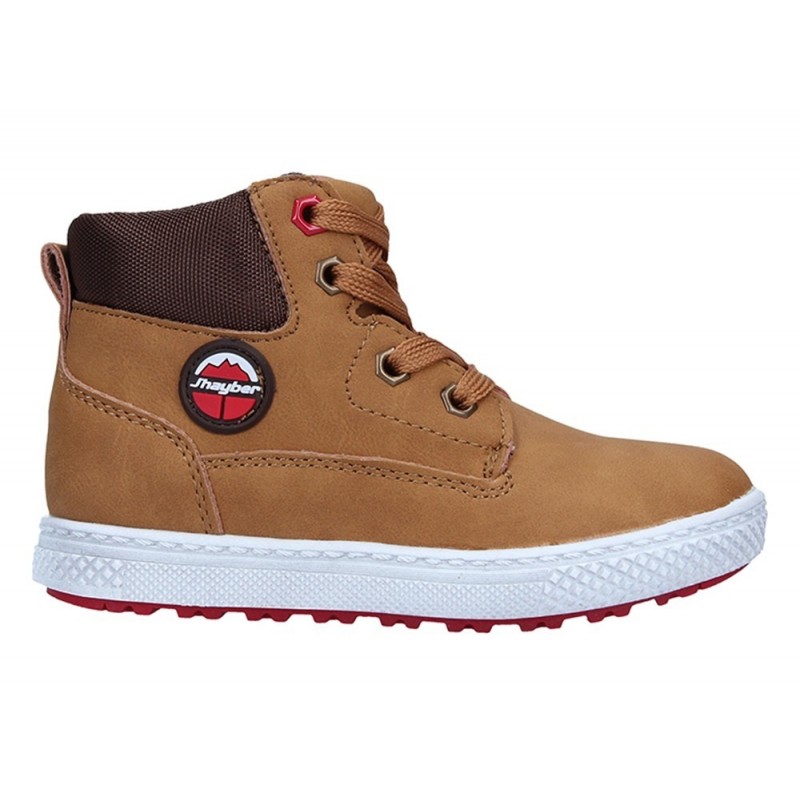 Bota Niño Casual Camel. J'Hayber