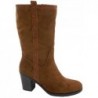 Bota Caña Cowboy Mujer Cremallera Cuero. Amarpies
