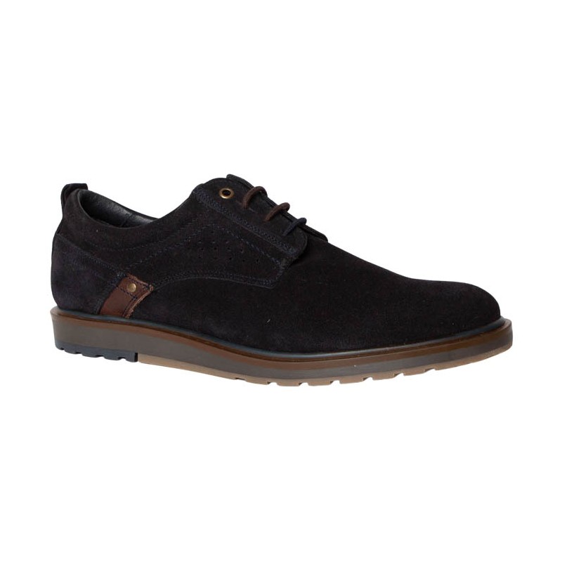 DJ SANTA Zapato Cómodo Hombre En Piel Serraje
