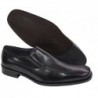 Zapato Todo Piel Negro Ancho Especial 10 . Almansa