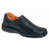 Cactus. Zapato Piel Negro Confort Fabricación Crispino