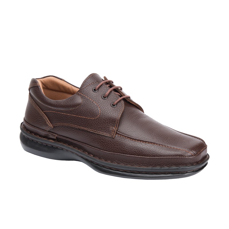 Cactus. Zapato Crispino Piel Marrón Tallas 38 al 49
