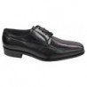 Zapato Todo Piel Negro Ancho Especial 10 . Almansa