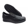 Maxi Confort. Zapato Caballero Piel Negro Cordón