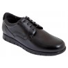 Maxi Confort. Zapato Caballero Piel Negro Cordón