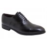 Zapato Clasico Piel Negro y Suela De Goma