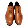 Zapato Confort Piel Cuero Con Suela de Goma. Almansa