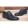 Fenatti Elegante Zapato Vestir Hombre Piel Marino
