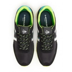 Dunlop Zapatilla Casual Running Negro Moda Joven