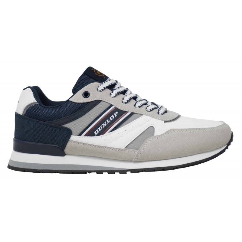 Dunlop Zapatilla Deportiva Blanca Casual Moda Joven