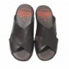 Duendy Sandalia Cómoda Hombre Piel Marrón
