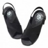 Duendy Sandalia Cómoda Hombre Piel Negra