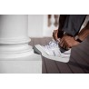 Zapatillas J'hayber Hombre New Olimpo Deportivo Cómodo Piel Blanco-Gris .
