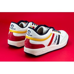 copy of Zapatillas J'hayber Hombre New Olimpo Deportivo Cómodo Piel Blanco-Gris .