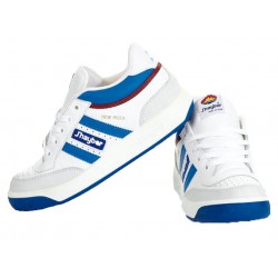 J'hayber New Pista Deportivo Cómodo Piel Blanco-Azulina
