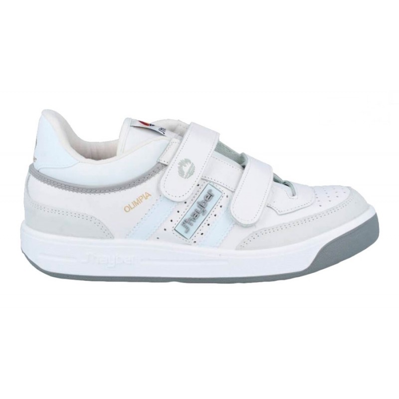 Zapatillas de Hombre J'Hayber Olimpia Deportivo Cómodo Piel Con Velcros.